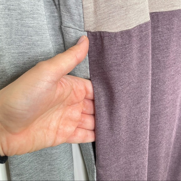 Heather by Bordeaux Tri-Color Mini Dress, Petite - Picture 4 of 9